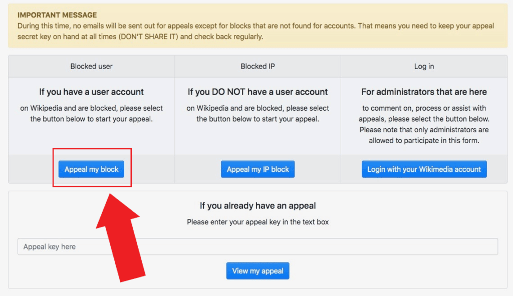 what to do if you've been blocked from editing wikipedia WikipediaFAQ